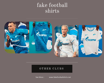 fake Zenit Saint Petersburg football shirts 23-24